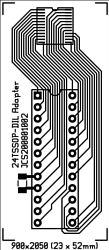 Adaptador de TSSOP a DIL